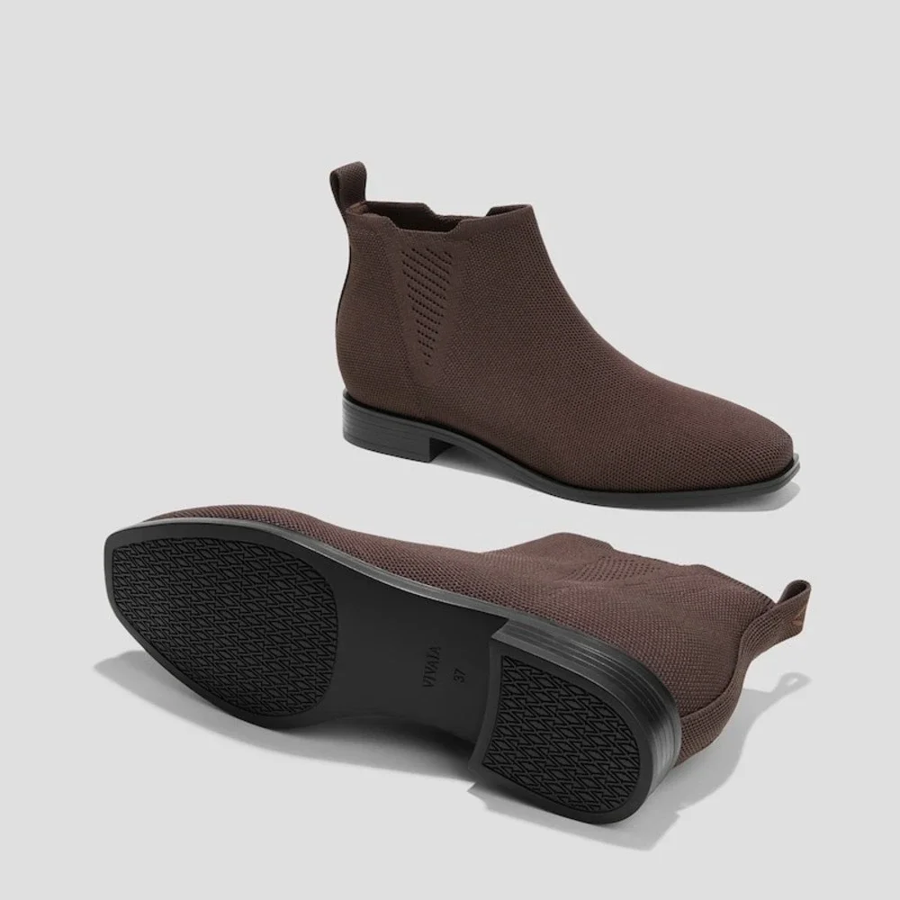 VIVAIA Square-Toe Water-Repellent Ankle Boots Ryan Pro EU/39.5 US/8.5‎